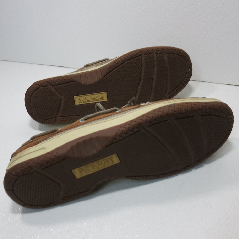 Sperry Top-Sider Men's Nubuck Leather Deck Boat Men's Footwear Shoes Size 11 W - Picture 3 of 7